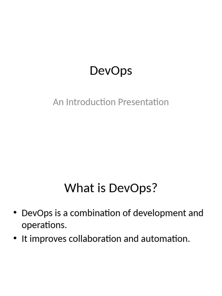 Dev Ops | PDF
