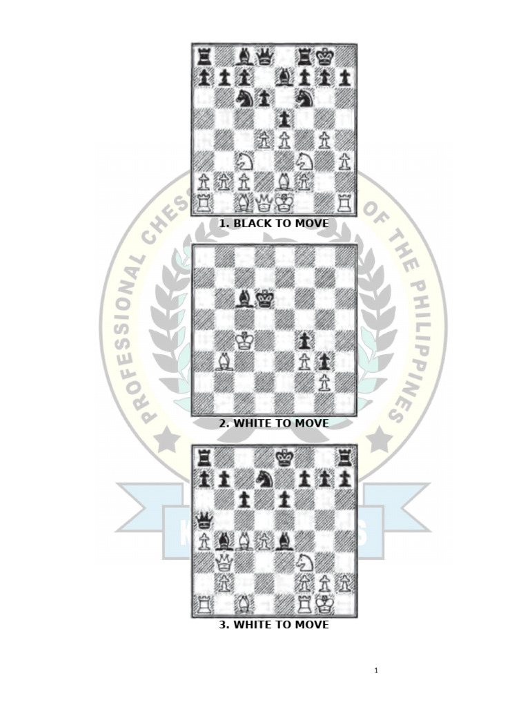 Chess Moves Sequence Guide | PDF