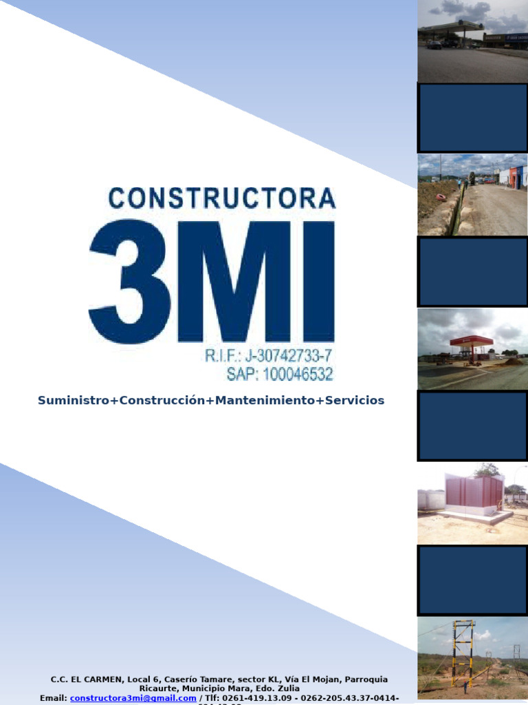 Constructora 3MI: Servicios y Proyectos | PDF | Calidad (comercial ...
