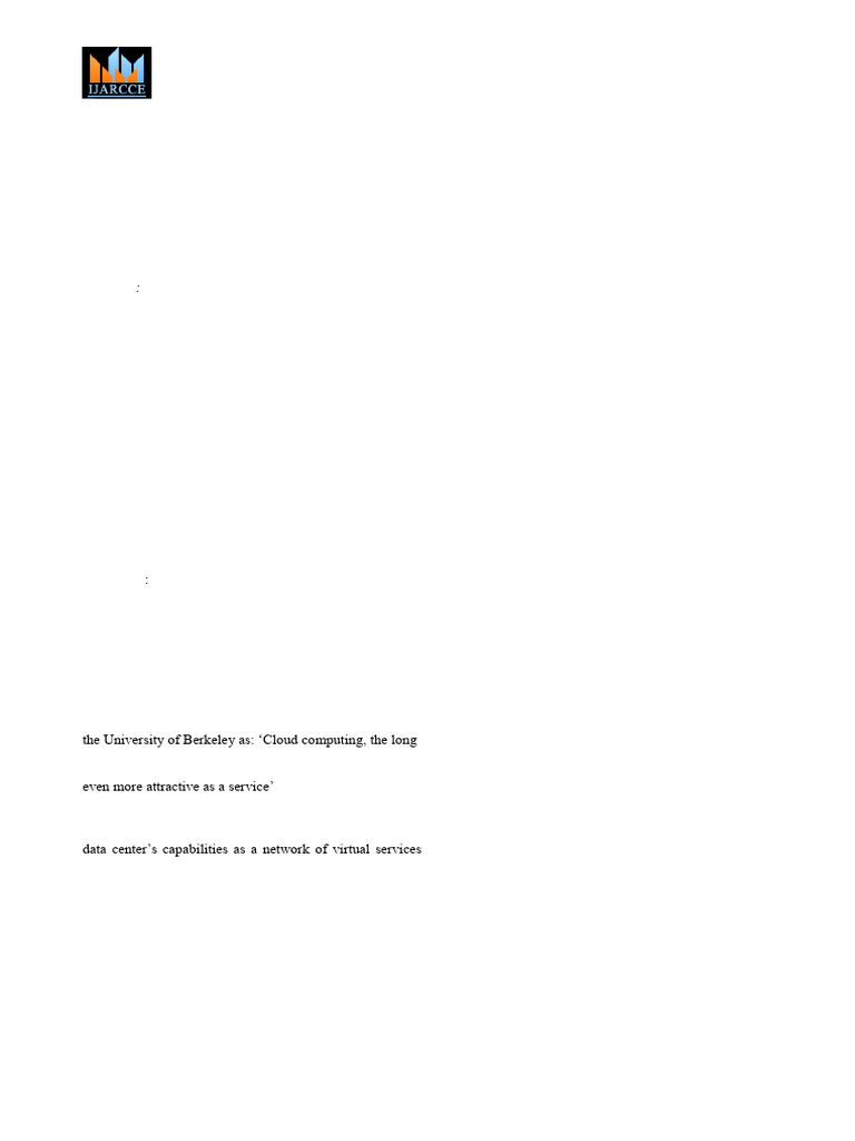 CloudSim VM Management Techniques Survey | PDF | Cloud Computing | Grid ...