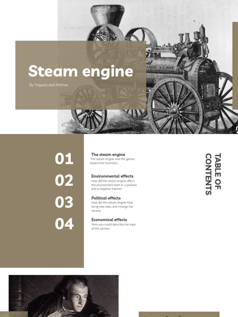 Impact of the Steam Engine on Society | PDF | Steam Engine | Engines