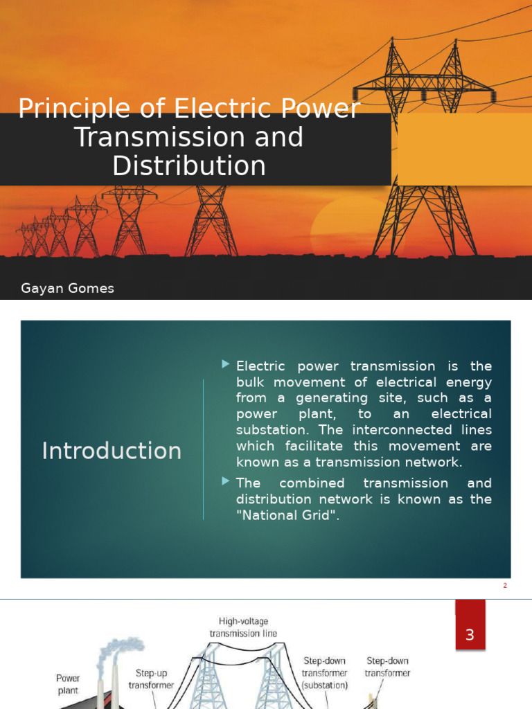 Electric Power Transmission Overview | PDF | Electric Power ...