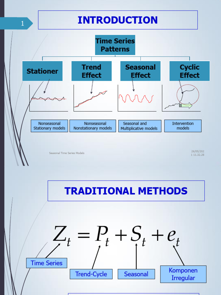 Seasonal Time Series Modeling Techniques | PDF | Autoregressive ...