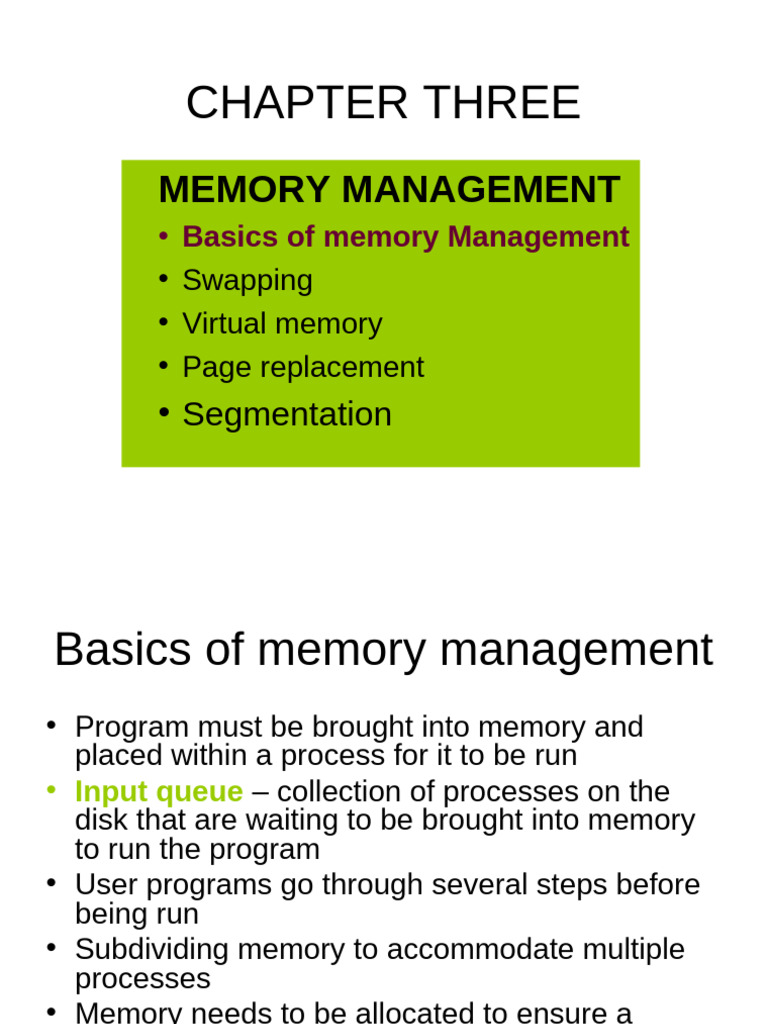 Memory Management Techniques Explained | PDF | Process (Computing ...