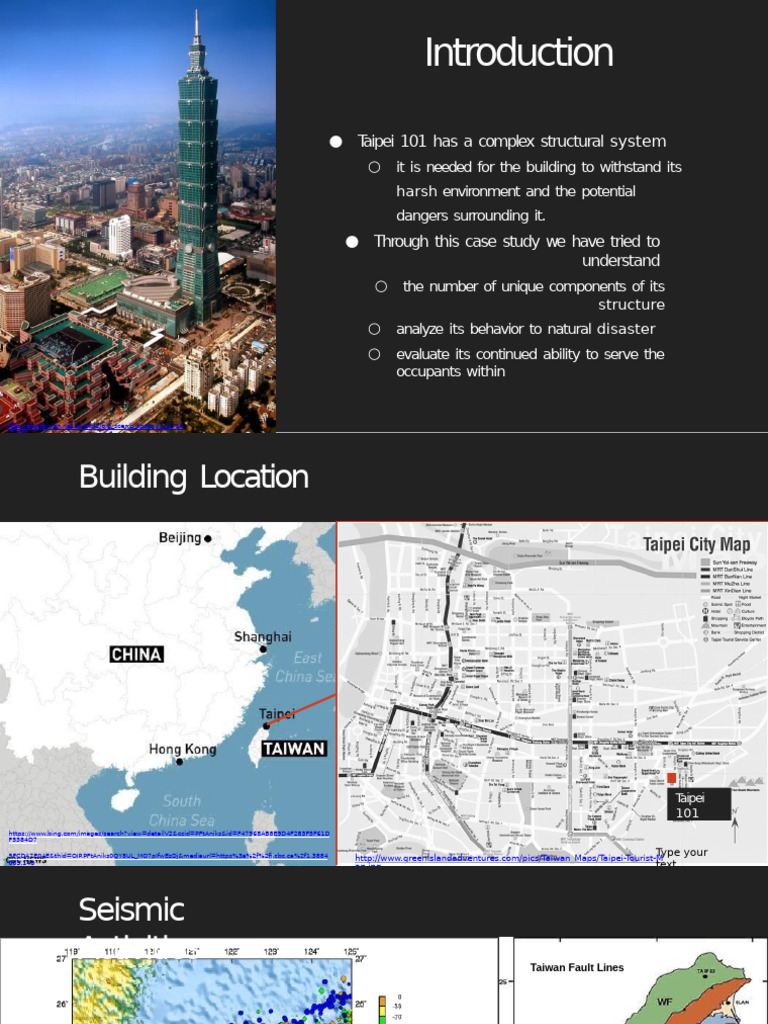 Taipei 101 Structural Analysis Overview | PDF | Truss | Framing ...