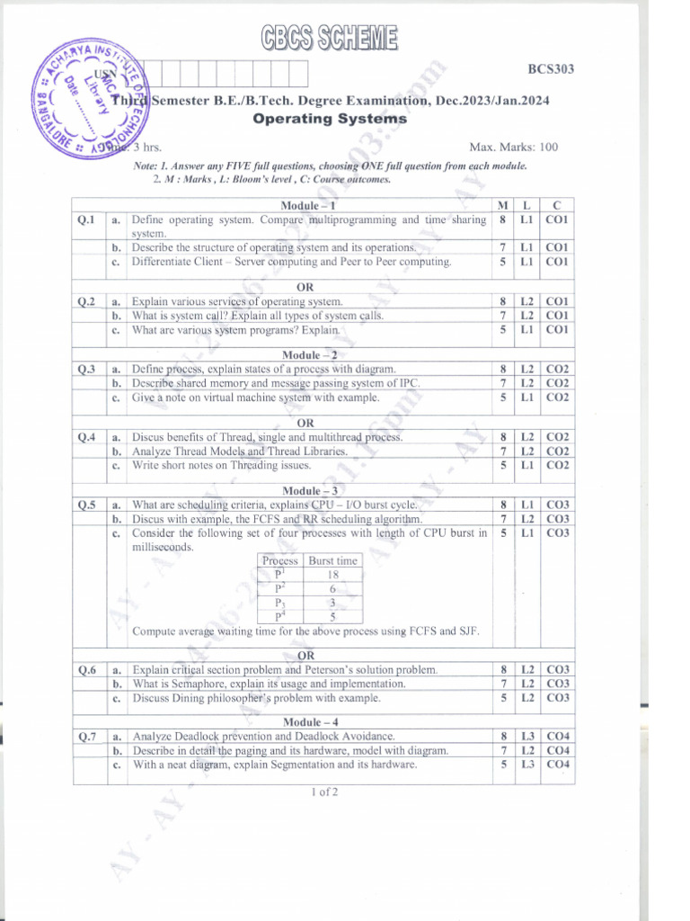 Os 4 | PDF