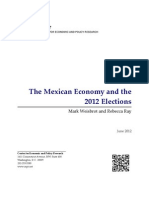 The Mexican Economy and The 2012 Elections