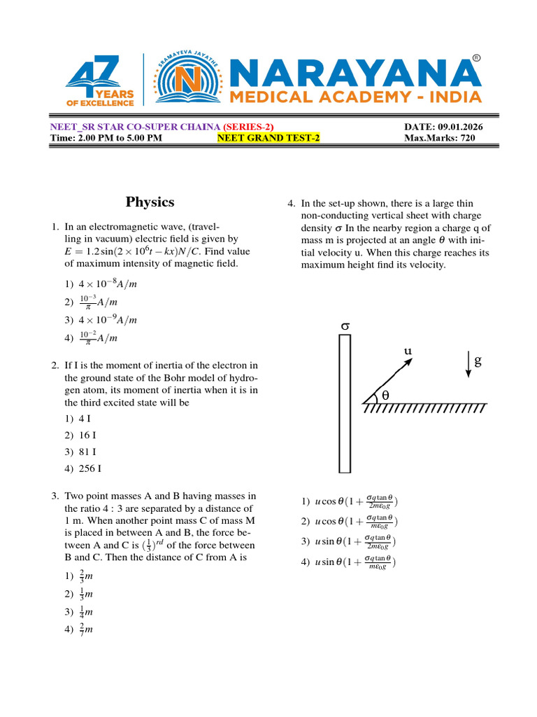 Physics Problem Set and Solutions | PDF | Precipitation (Chemistry ...