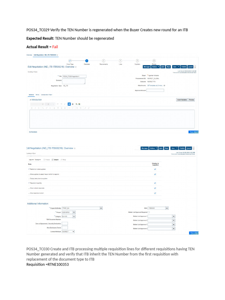 POS36-PO Category Copy to Distribution Test Result | PDF