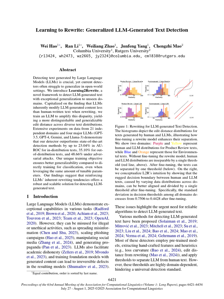 LLM-Generated Text Detection Framework | PDF | Receiver Operating ...