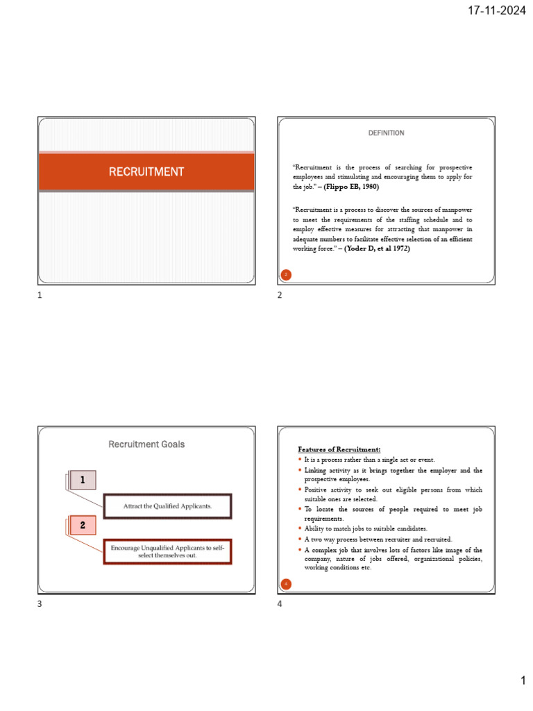 Comprehensive Guide to Recruitment Process | PDF | Recruitment | Employment