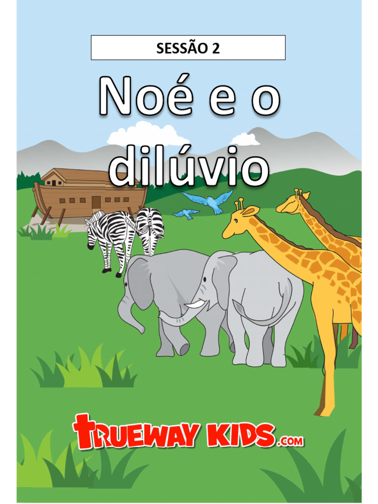 Atividades sobre Noé e o Dilúvio | PDF | Noé | Mito do Dilúvio