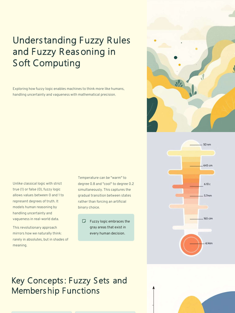 Fuzzy Logic: Human-Like Decision Making | PDF | Fuzzy Logic | Logic