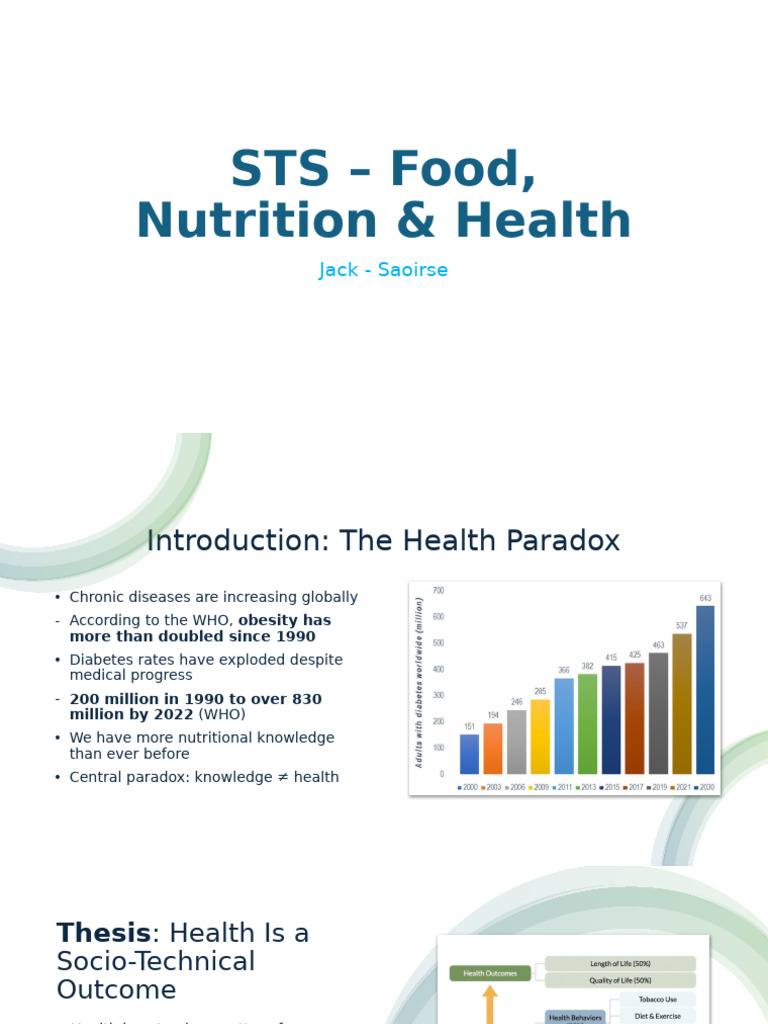 STS - Food and Health | PDF | Obesity | Dieting