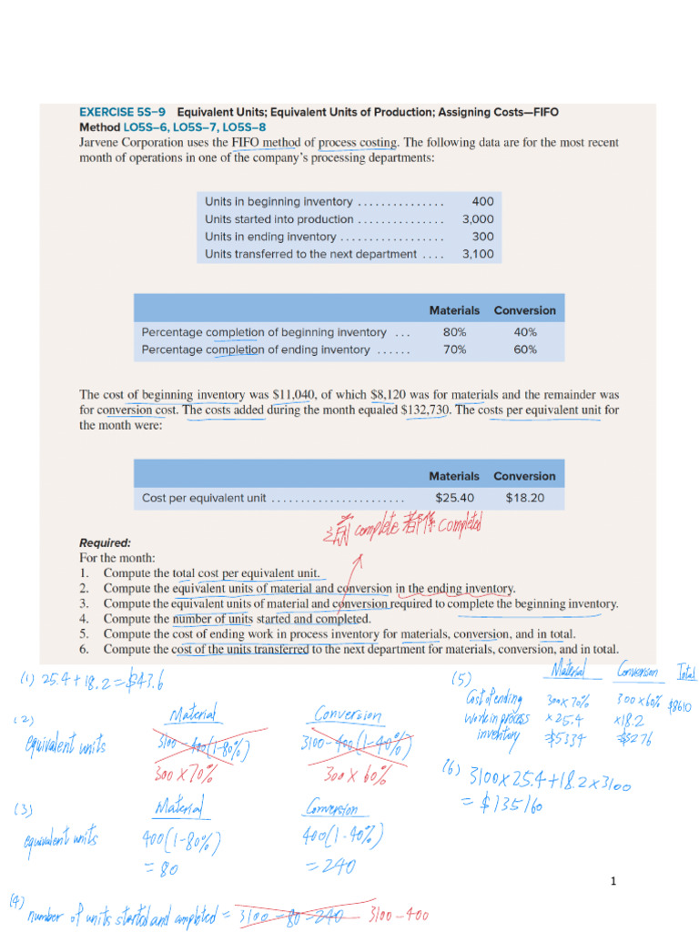 Topic+4+ +Process+Costing+ (FIFO) +Supplementary+Question+and+Solution+ ...