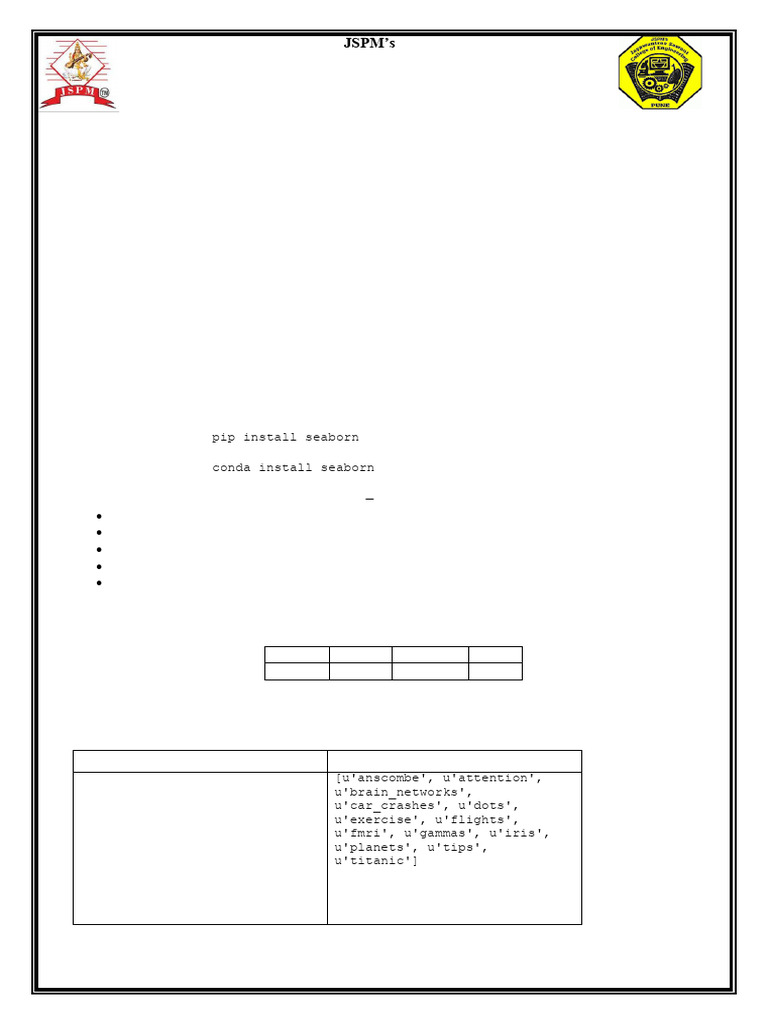 Data Visualization with Seaborn in Python | PDF | Computing