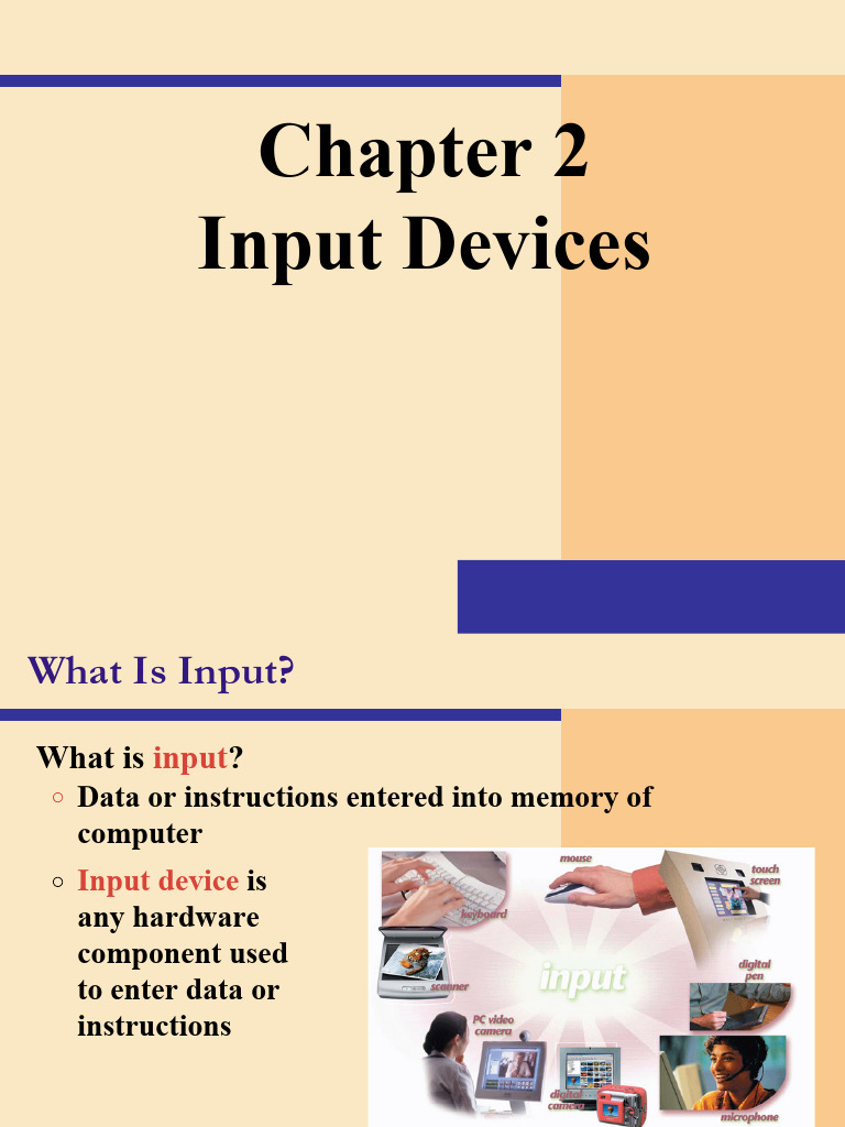 Understanding Input Devices in Computing | PDF | Computer Keyboard ...