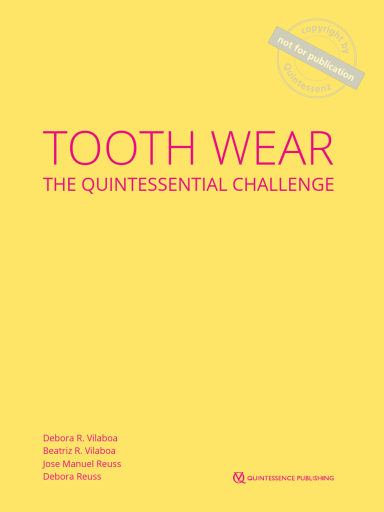 Understanding Tooth Wear Challenges | PDF | Human Tooth | Dentistry