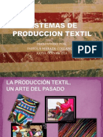 Sistemas de Produccion Textil Diapositivas