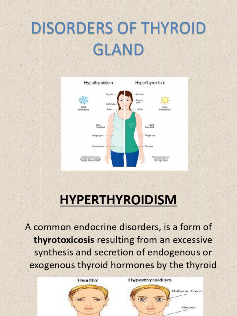 Thyroid and Pituitary Disorders Overview | PDF | Hyperthyroidism | Thyroid