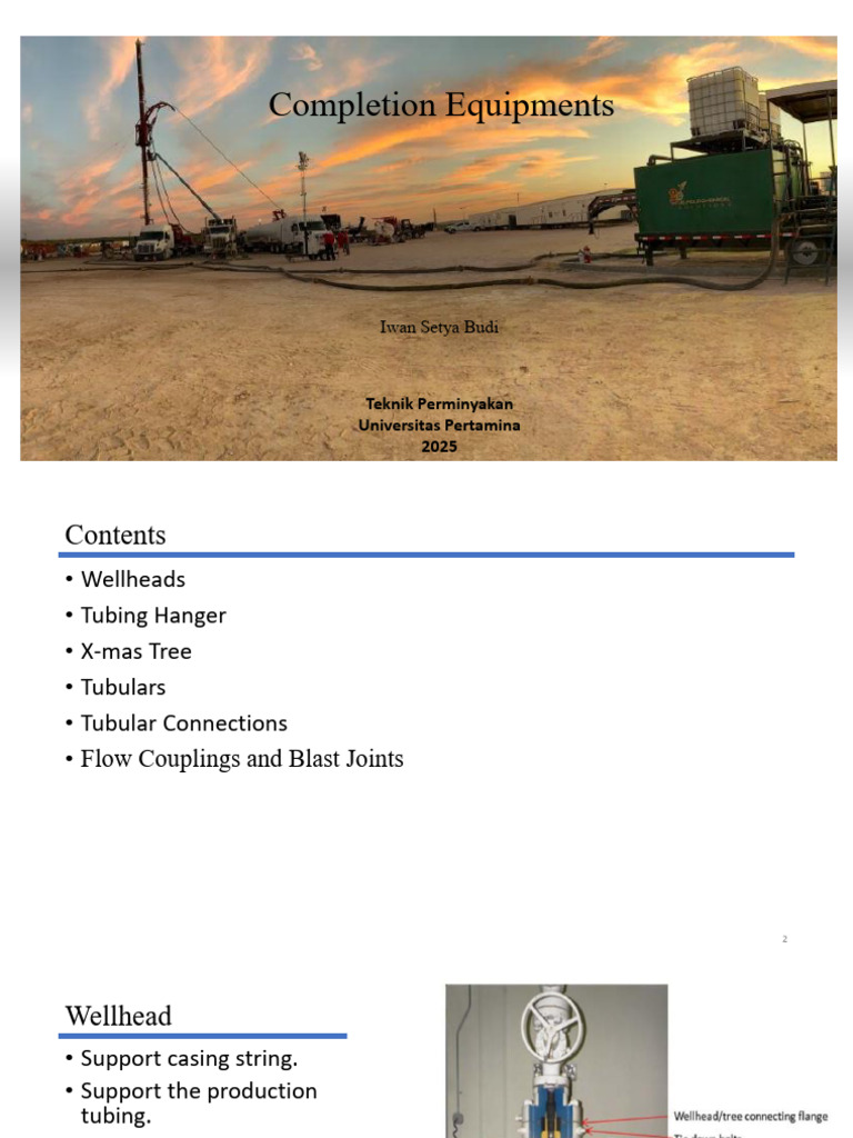 Completion Equipment Overview for Oil Wells | PDF | Pipe (Fluid ...