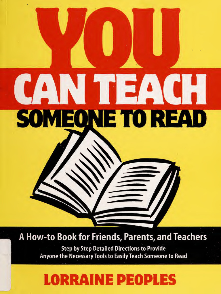 You Can Teach Someone To Read | PDF | Phonics | Word