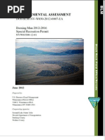 Burning Man 2012-2016 Special Recreation Permit