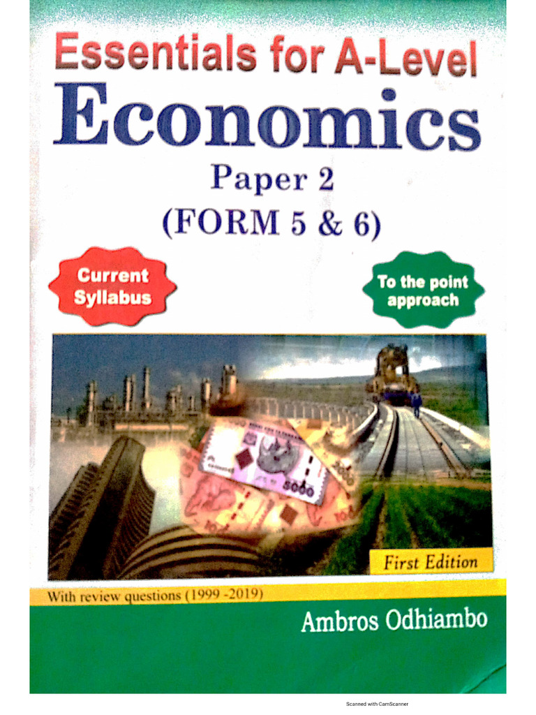 Economics 2 by Odhiambo 1 | PDF