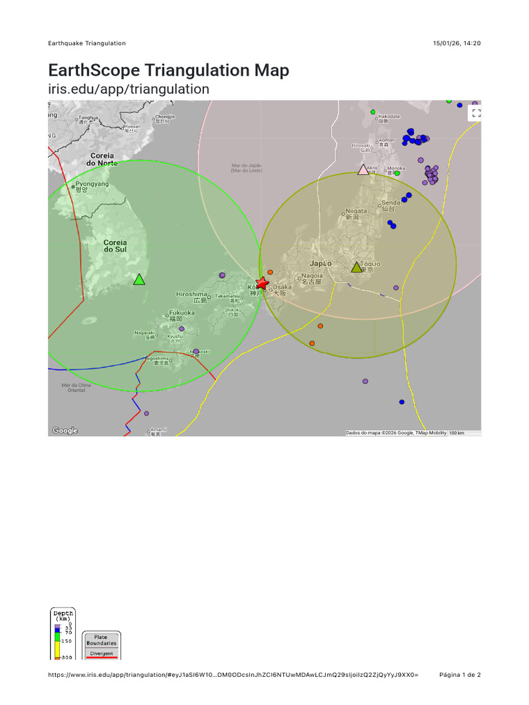 Earthquake Triangulation 3 | PDF