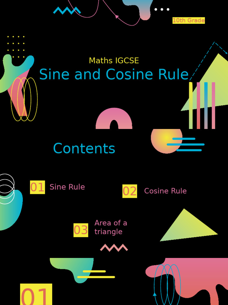 3b. Sine and Cosine Rule | PDF