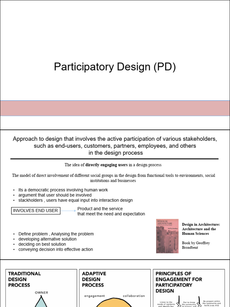 Participatory Design: Engaging Users Effectively | PDF | Social ...