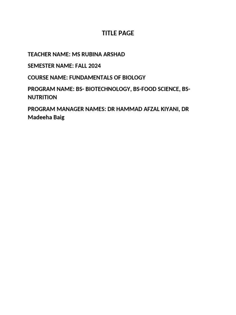 Title Page | PDF