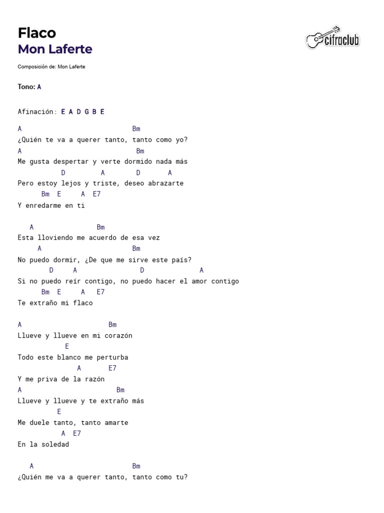 Letra de 