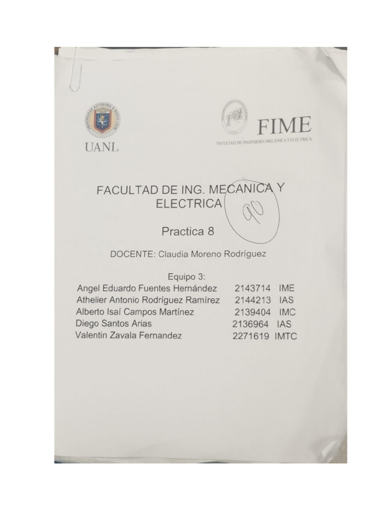 Practica 8 | PDF