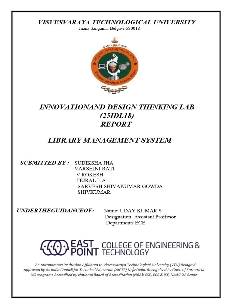 Digital Library Management System Report | PDF | Usability | Libraries