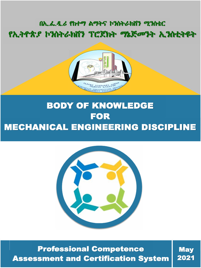 Mechanical Engineering BOK Development Guide | PDF | Engineering ...