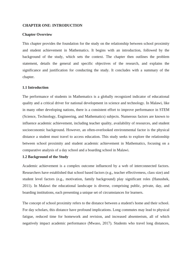 School Proximity and Math Achievement | PDF | Science, Technology ...