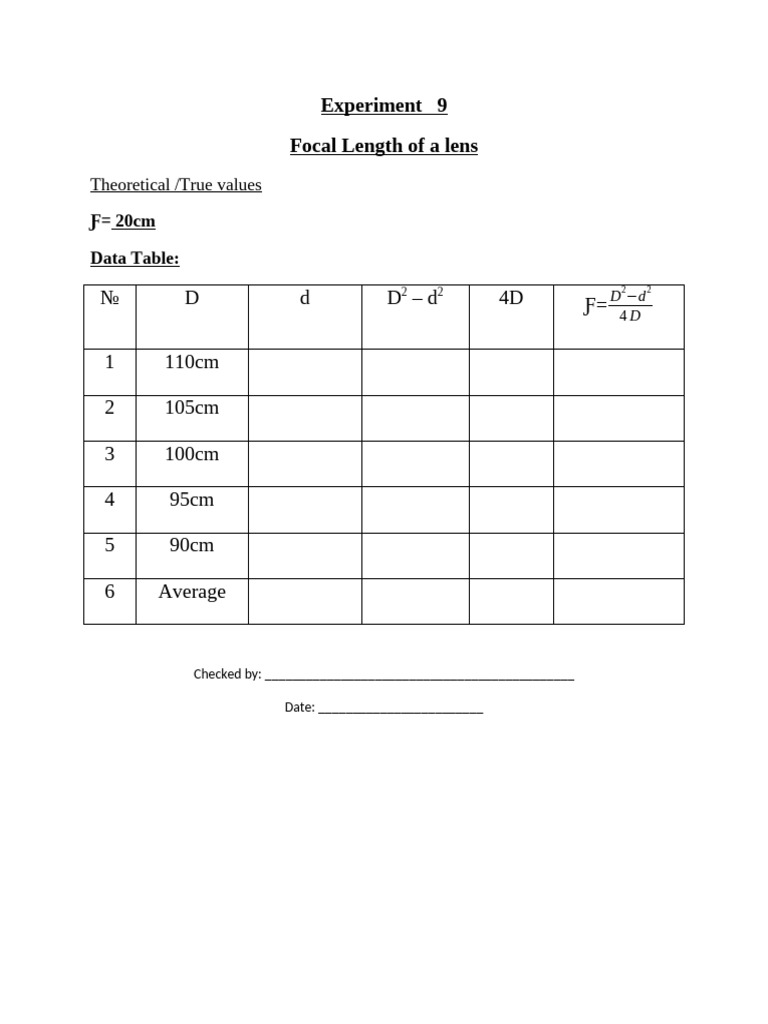 Experiment 9 | PDF