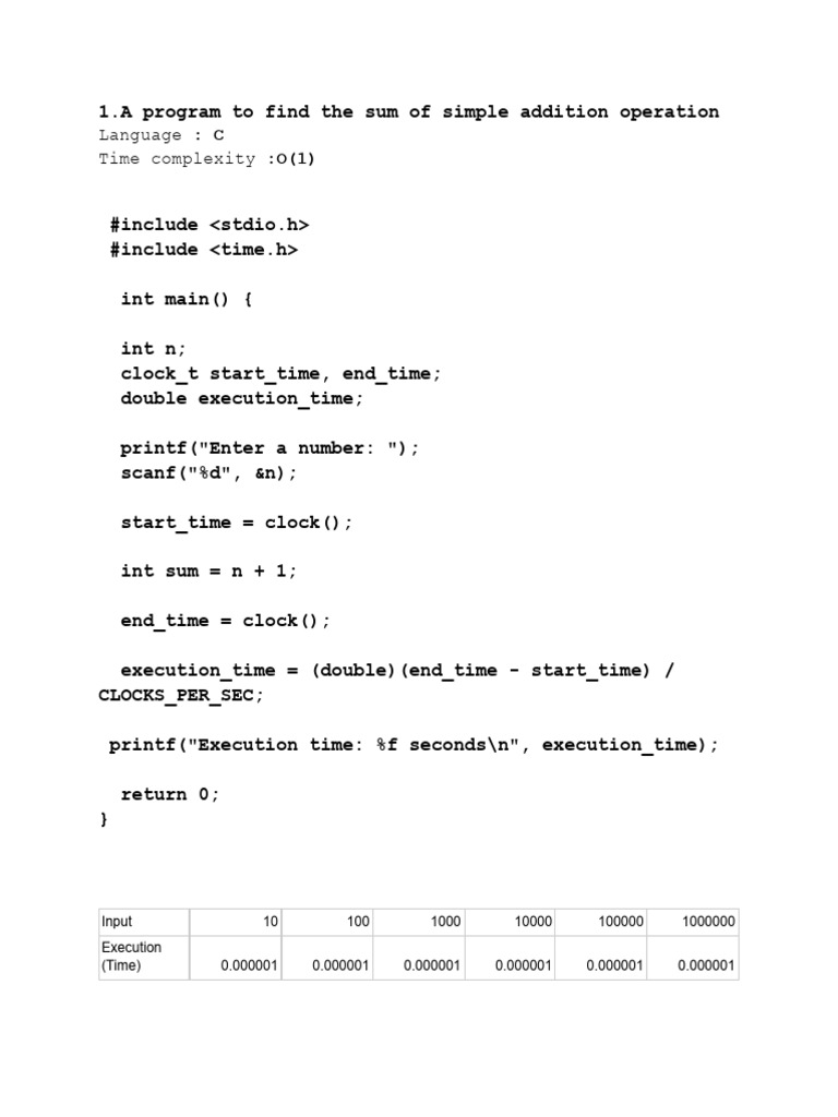 CSE373 - 9 - Time Complexity Assignment | PDF | Computing | Computer ...