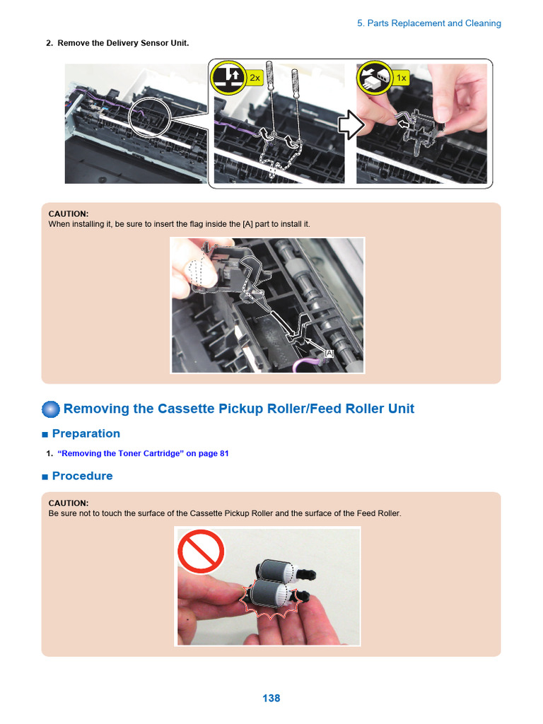 Guide to Removing Printer Components | PDF