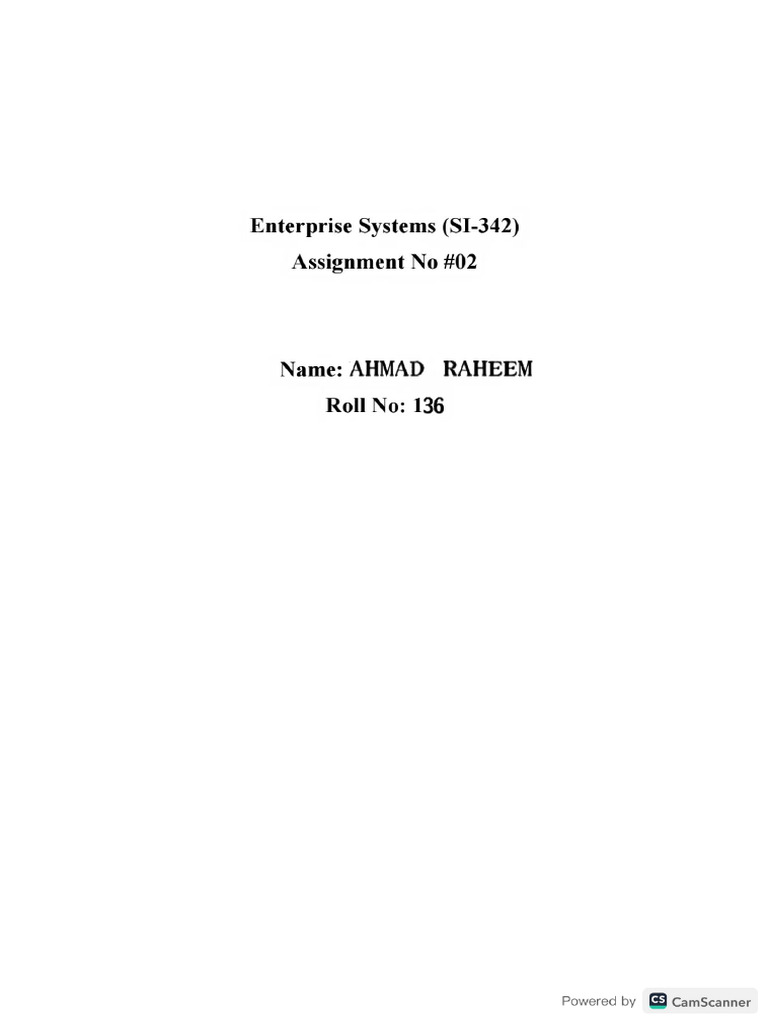 IT-136 ES Assignment #2 | PDF