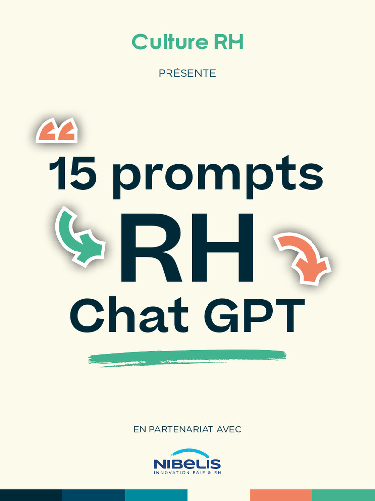 15 Prompts RH Efficaces pour ChatGPT | PDF | Gestion des ressources ...