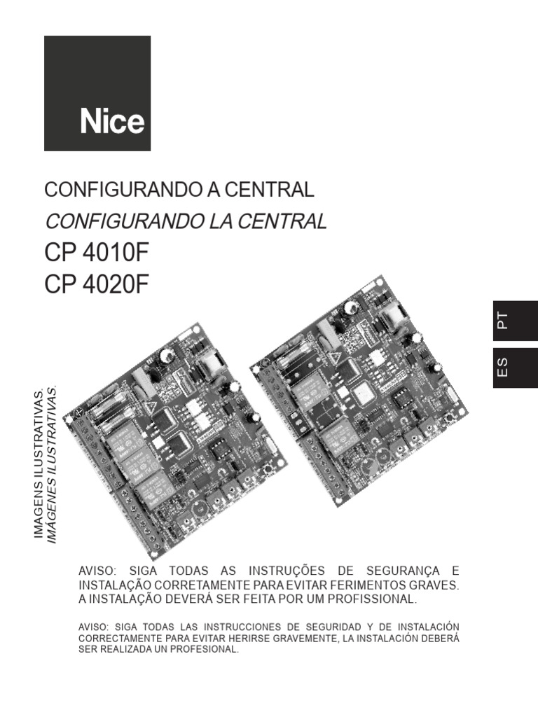 Guia de Instalação CP4010F/CP4020F | PDF | Fonte de energia | Relé