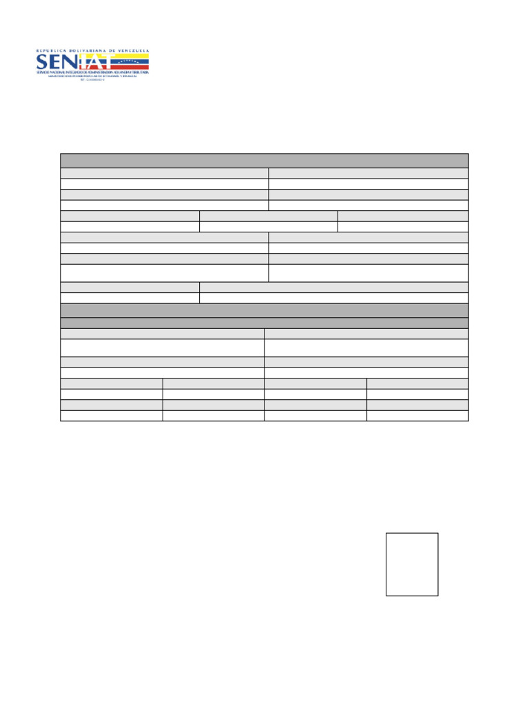 Inscripción RIF: Planilla y Requisitos | PDF