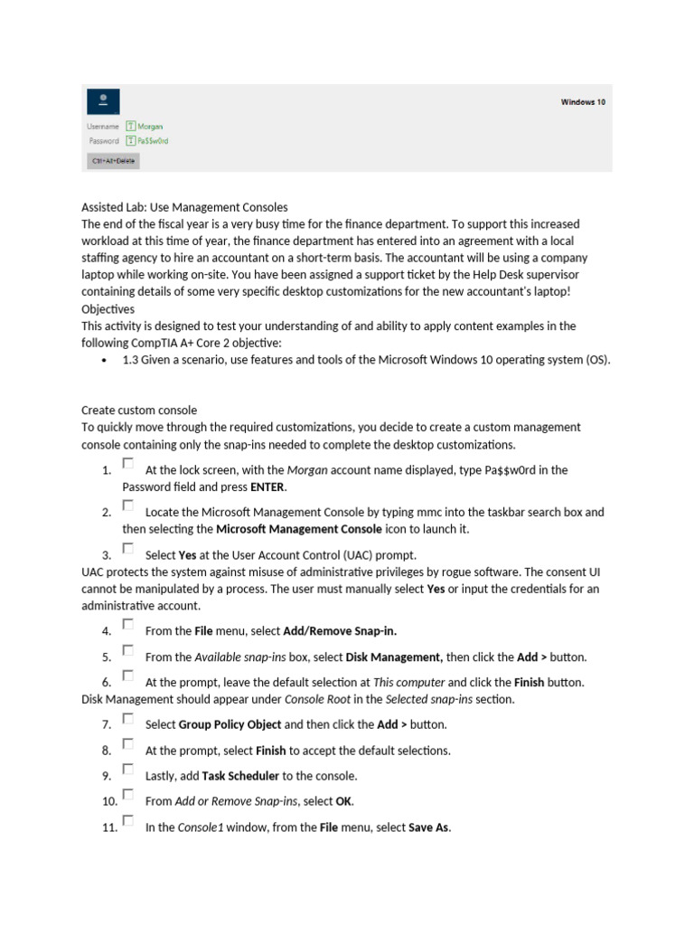 04 - Use Management Consoles | PDF | Windows Registry | Command Line ...