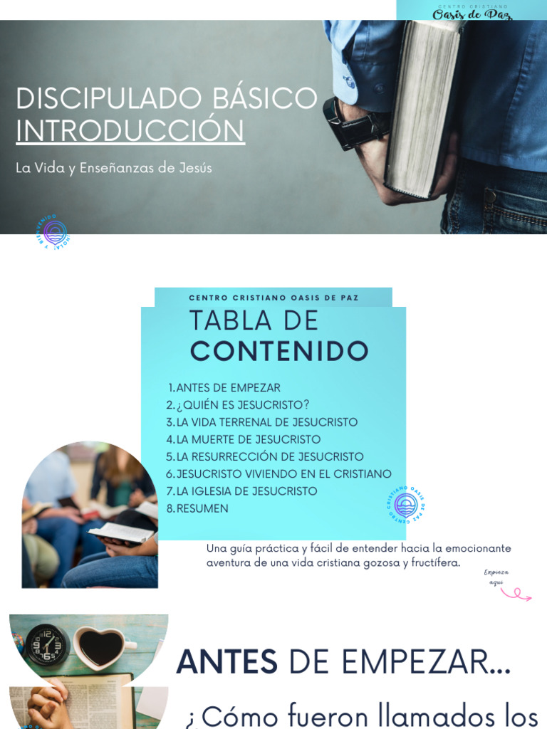 Guía de Discipulado Cristiano | PDF | Jesús | Pecado