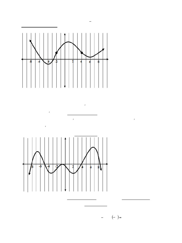 MCXAB WS #21 - Graphs & Derivatives | PDF | Analysis | Functions And ...