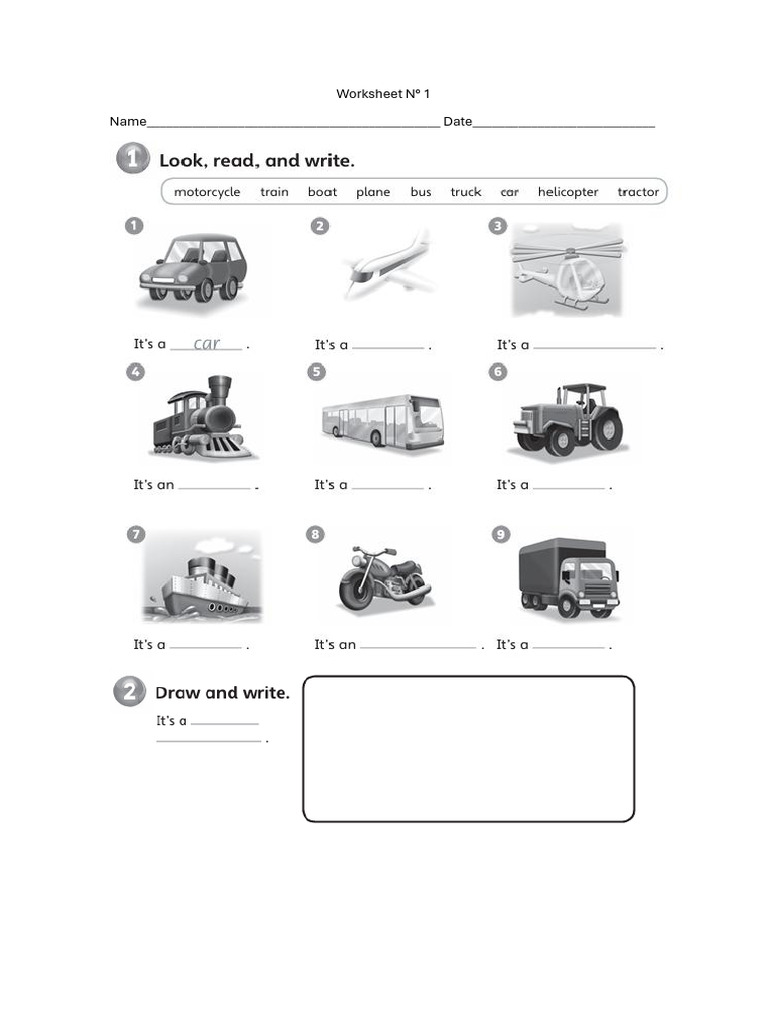 Worksheet 1 | PDF