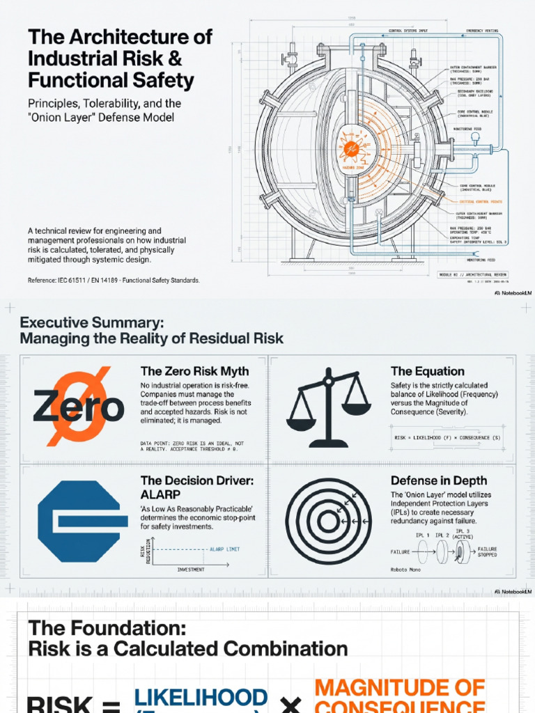 Module 2/7 - Functional Safety Industrial Risk Architecture | PDF