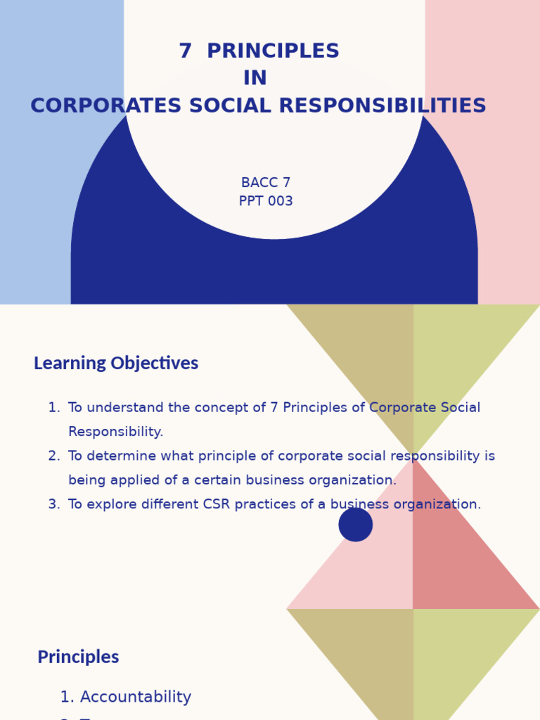 7 Principles | PDF